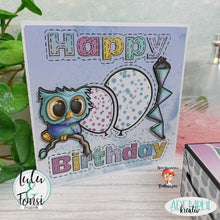 Lade das Bild in den Galerie-Viewer, Digiset "Party Eule"