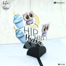 Lade das Bild in den Galerie-Viewer, Digiset "Party Eule"