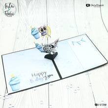 Lade das Bild in den Galerie-Viewer, Gewerbelizenz - Digiset "Party Eule"