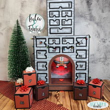 Lade das Bild in den Galerie-Viewer, Digiset "Adventskalenderzahlen 2024" inkl. Schneidedatei