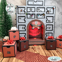 Lade das Bild in den Galerie-Viewer, Digiset "Adventskalenderzahlen 2024" inkl. Schneidedatei