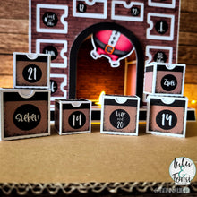 Lade das Bild in den Galerie-Viewer, Digiset "Adventskalenderzahlen 2024" inkl. Schneidedatei