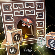 Lade das Bild in den Galerie-Viewer, Digiset "Adventskalenderzahlen 2024" inkl. Schneidedatei