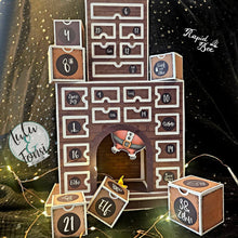 Lade das Bild in den Galerie-Viewer, Digiset "Adventskalenderzahlen 2024" inkl. Schneidedatei