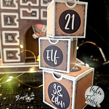 Lade das Bild in den Galerie-Viewer, Digiset "Adventskalenderzahlen 2024" inkl. Schneidedatei