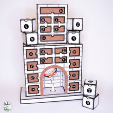 Lade das Bild in den Galerie-Viewer, Digiset "Adventskalenderzahlen 2024" inkl. Schneidedatei