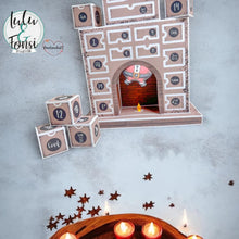 Lade das Bild in den Galerie-Viewer, Digiset "Adventskalenderzahlen 2024" inkl. Schneidedatei
