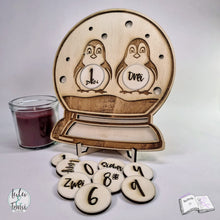 Lade das Bild in den Galerie-Viewer, Digiset "Adventskalenderzahlen 2024" inkl. Schneidedatei