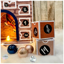 Lade das Bild in den Galerie-Viewer, Digiset "Adventskalenderzahlen 2024" inkl. Schneidedatei