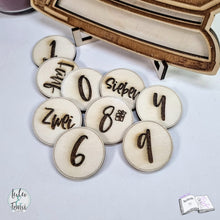 Lade das Bild in den Galerie-Viewer, Digiset "Adventskalenderzahlen 2024" inkl. Schneidedatei