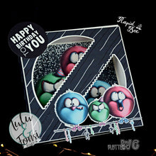 Lade das Bild in den Galerie-Viewer, Digistamp "Vögel Party"