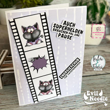 Lade das Bild in den Galerie-Viewer, Digistamp "Superheldin"