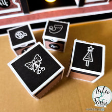 Lade das Bild in den Galerie-Viewer, Digiset "Adventskalenderzahlen 2024" inkl. Schneidedatei