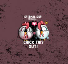 Lade das Bild in den Galerie-Viewer, Stoffdesign "Chickenparty"