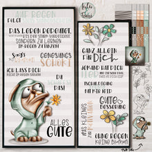 Lade das Bild in den Galerie-Viewer, Schnäppchen - Digiset "Sag´s mit Blumen"