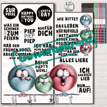 Lade das Bild in den Galerie-Viewer, Gewerbelizenz - Digistamp "Vögelparty"