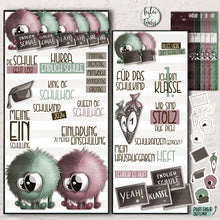 Lade das Bild in den Galerie-Viewer, Digiset "ABC Monster"