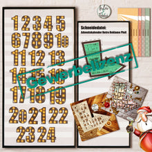 Lade das Bild in den Galerie-Viewer, Gewerbelizenz - Schnäppchen "Adventskalender Zahlen 23"