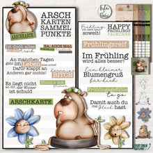 Lade das Bild in den Galerie-Viewer, Digiset "Arschkarte"