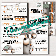 Lade das Bild in den Galerie-Viewer, Gewerbelizenz - Digistamp Set "Sock´n Roll"