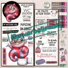 Lade das Bild in den Galerie-Viewer, Gewerbelizenz - Digiset "Stilles Örtchen"