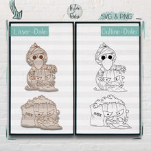 Lade das Bild in den Galerie-Viewer, Digiset "Halloween Mannie"