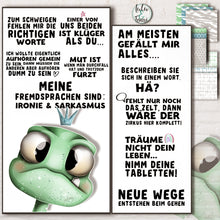 Lade das Bild in den Galerie-Viewer, Digistamp " Kleiner Dummschwätzer"