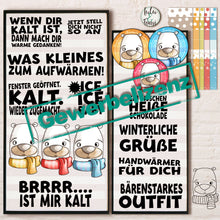 Lade das Bild in den Galerie-Viewer, Gewerbelizenz - Digistamp "Kleiner Eisbär"