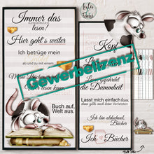 Lade das Bild in den Galerie-Viewer, Gewerbelizenz - Digiset "Leseratte"