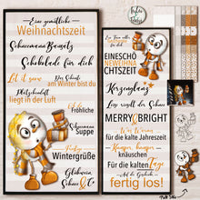 Load image into Gallery viewer, Digiset "Little Snowman"