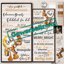 Load image into Gallery viewer, Gewerbelizenz - Digiset "Little Snowman"