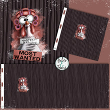 Lade das Bild in den Galerie-Viewer, Stoffdesign "Mafia Braut - Most Wanted"