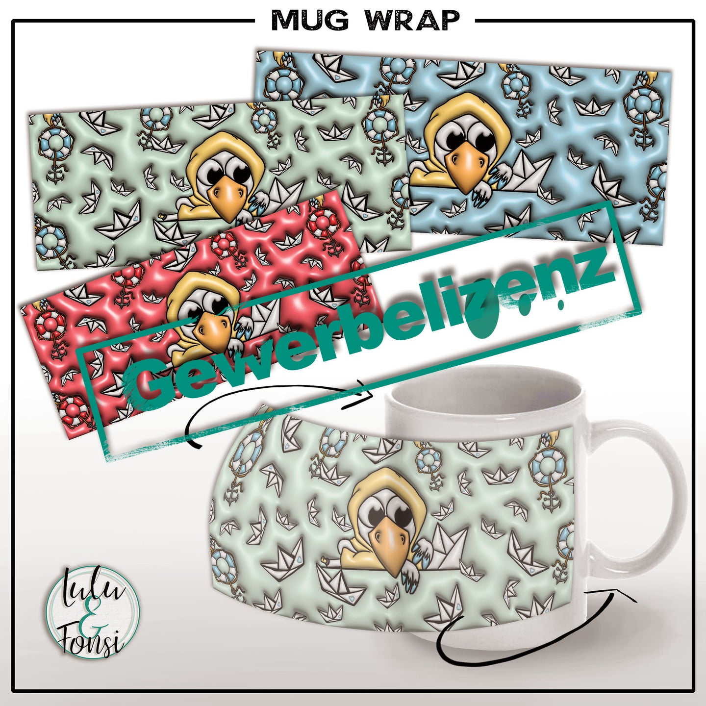Gewerbelizenz - Mug Wrap 
