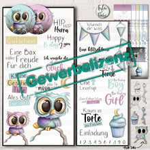 Lade das Bild in den Galerie-Viewer, Gewerbelizenz - Digiset "Party Eule"