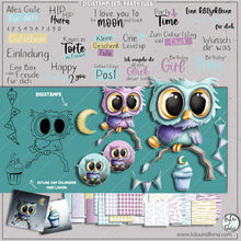Load image into Gallery viewer, Digiset "Party Eule"