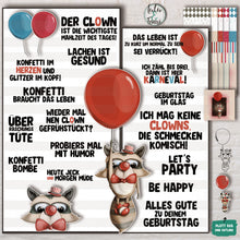 Lade das Bild in den Galerie-Viewer, Digiset "Pausenclown"