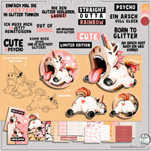 Load image into Gallery viewer, Digiset "Psycho Unicorn"