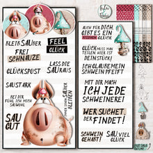 Lade das Bild in den Galerie-Viewer, Digiset "Schwein gehabt"