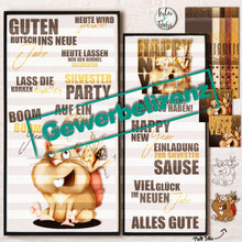 Load image into Gallery viewer, Gewerbelizenz - Digiset "Silvester Party"