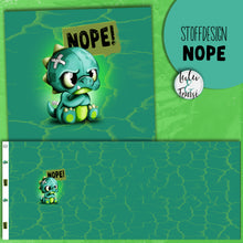 Load image into Gallery viewer, Digitales Stoffdesign "Nope"