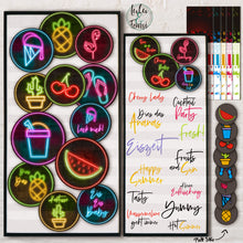 Lade das Bild in den Galerie-Viewer, Digiset "Summerbuttons"