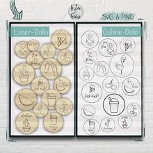 Lade das Bild in den Galerie-Viewer, Digiset "Summerbuttons"