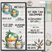 Lade das Bild in den Galerie-Viewer, Special - Digiset "What the Duck"