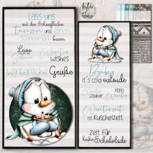 Lade das Bild in den Galerie-Viewer, Schnäppchen - Digistamp "Winterzauber"
