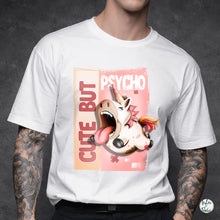 Load image into Gallery viewer, Digitales Bügelbild "Psycho Unicorn"
