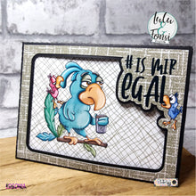 Lade das Bild in den Galerie-Viewer, Digistamp "Papa-Gei"