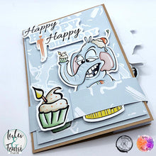 Lade das Bild in den Galerie-Viewer, Schnäppchen - Digistamp "Emils Elefantenparty"