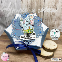 Lade das Bild in den Galerie-Viewer, Schnäppchen - Digistamp "Emils Elefantenparty"