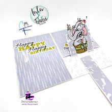 Lade das Bild in den Galerie-Viewer, Schnäppchen - Digistamp "Emils Elefantenparty"