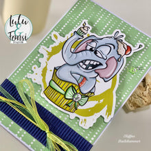 Lade das Bild in den Galerie-Viewer, Schnäppchen - Digistamp "Emils Elefantenparty"